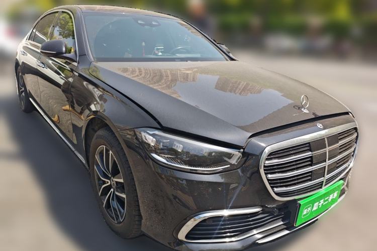 Used Mercedes-Benz S-Class 2021 S 400 L Business Model Front Right 45 Deg