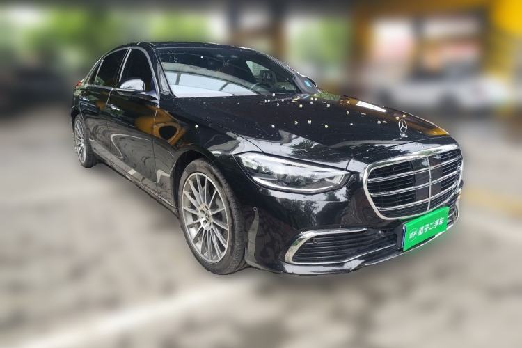 Used Mercedes-Benz S-Class 2021 S 400 L Business Model Front Right 45 Deg
