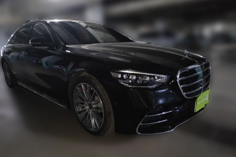 Used Mercedes-Benz S-Class 2021 S 450 L 4MATIC Front Right 45 Deg