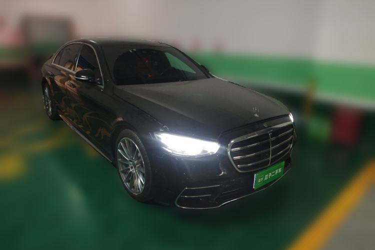 Used Mercedes-Benz S-Class 2021 S 450 L 4MATIC Front Right 45 Deg