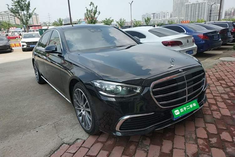 Used Mercedes-Benz S-Class 2021 S 400 L Business Model Front Right 45 Deg