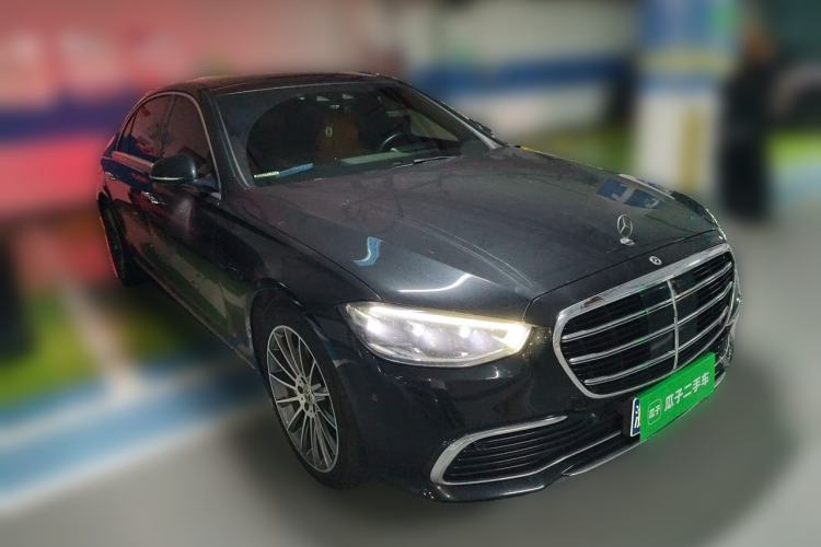 Used Mercedes-Benz S-Class 2021 S 400 L Business Model Front Right 45 Deg