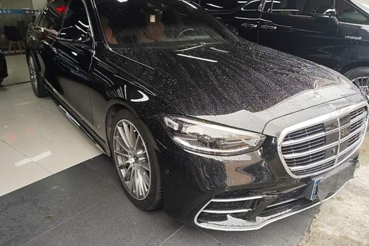 Used Mercedes-Benz S-Class 2021 S 450 L 4MATIC Front Right 45 Deg
