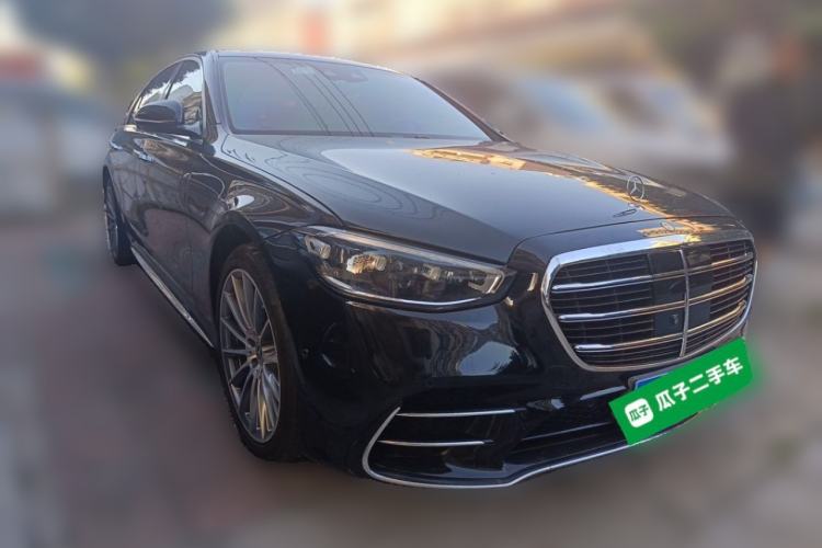 Used Mercedes-Benz S-Class 2021 S 450 L 4MATIC Front Right 45 Deg