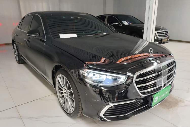 Used Mercedes-Benz S-Class 2021 S 400 L Business Model Front Right 45 Deg