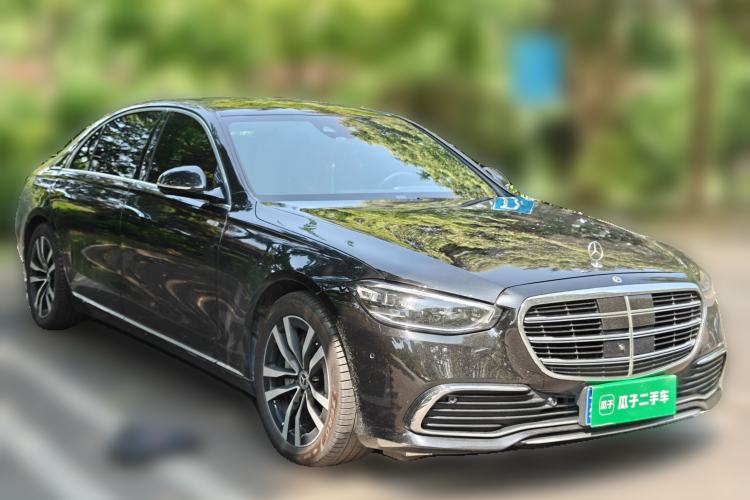 Used Mercedes-Benz S-Class 2021 S 400 L Luxury Model Front Right 45 Deg