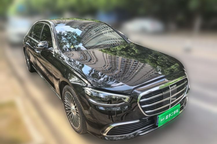 Used Mercedes-Benz S-Class 2021 S 400 L Business Model Front Right 45 Deg