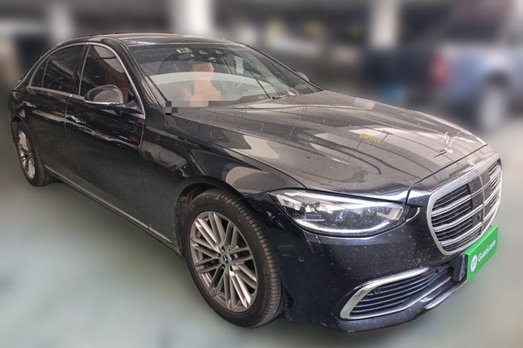 Used Mercedes-Benz S-Class 2021 S 450 L Front Right 45 Deg