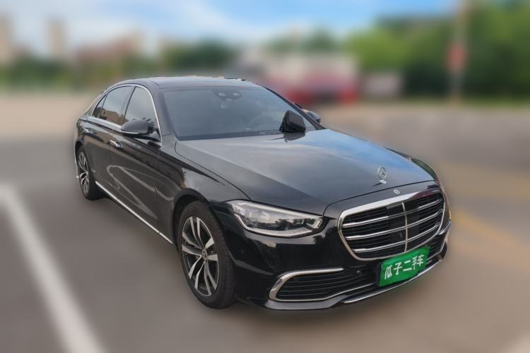 Used Mercedes-Benz S-Class 2021 S 400 L Luxury Model Front Right 45 Deg