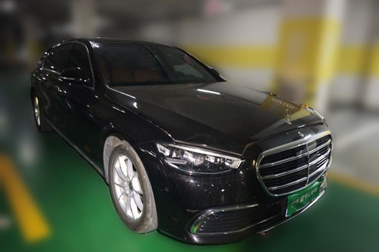 Used Mercedes-Benz S-Class 2021 S 400 L Business Model Front Right 45 Deg