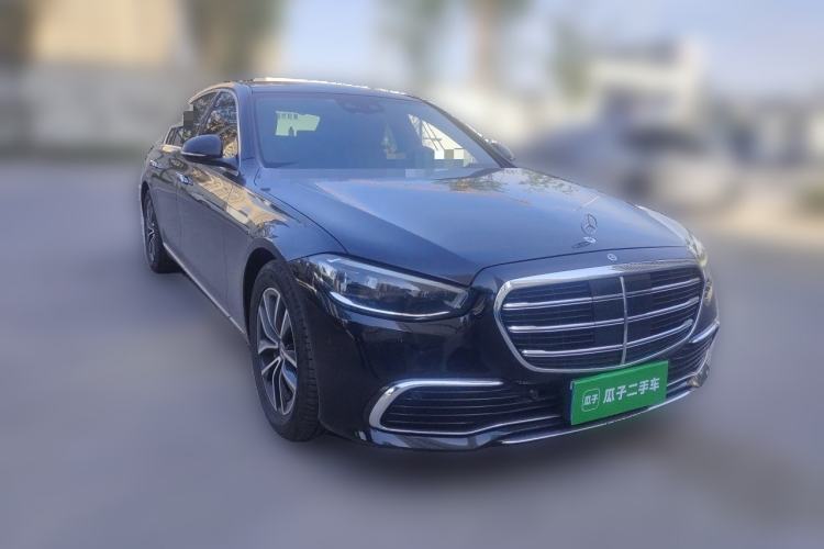 Used Mercedes-Benz S-Class 2021 S 400 L Business Model Front Right 45 Deg