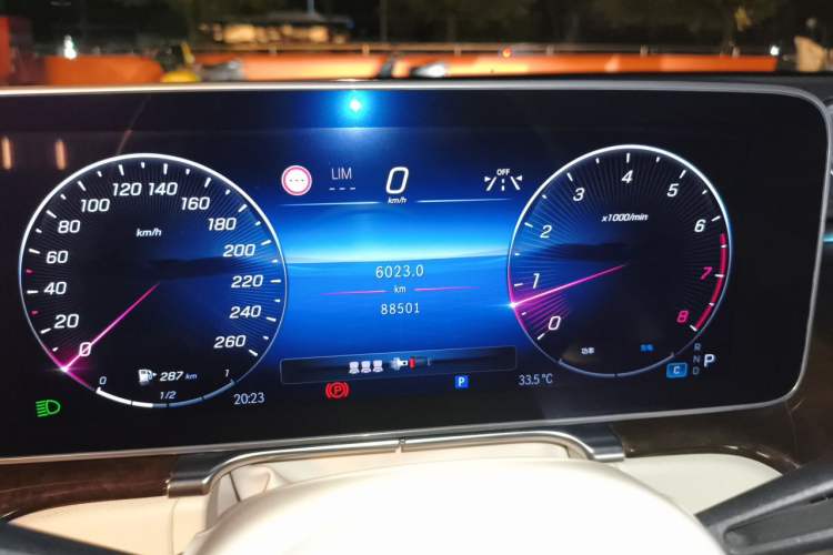 Used Mercedes-Benz S-Class 2021 S 400 L Luxury Model Instrument Cluster