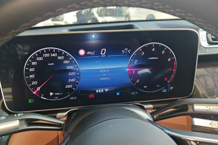 Used Mercedes-Benz S-Class 2021 S 400 L Luxury Model Instrument Cluster