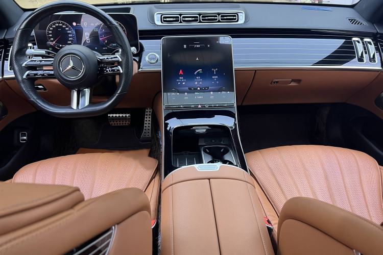 Used Mercedes-Benz S-Class 2021 S 450 L 4MATIC Interior 1
