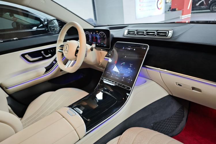 Used Mercedes-Benz S-Class 2021 S 450 L 4MATIC Interior 7