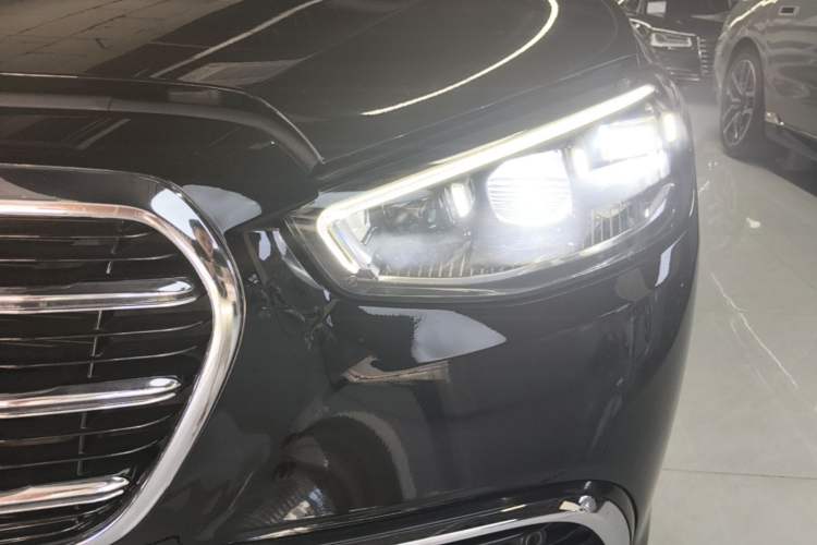 Used Mercedes-Benz S-Class 2021 S 400 L Business Model Left Front Headlight