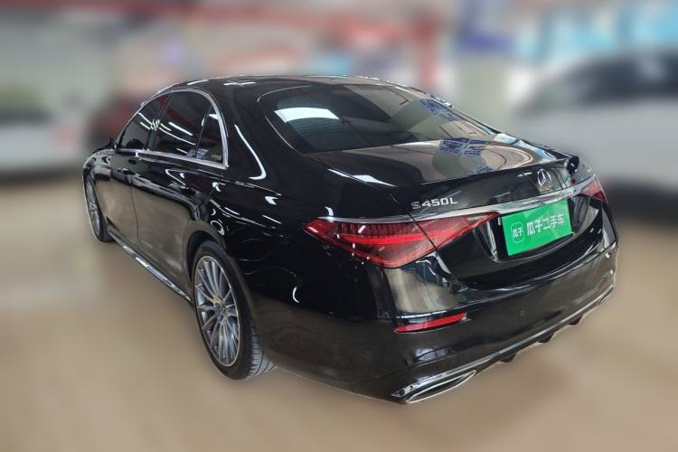Used Mercedes-Benz S-Class 2021 S 450 L 4MATIC Rear Left 45 Deg