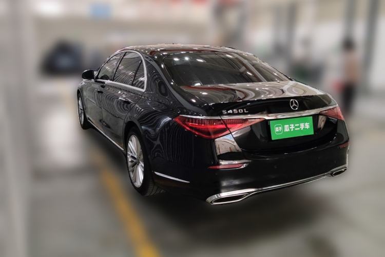 Used Mercedes-Benz S-Class 2021 S 450 L Rear Left 45 Deg