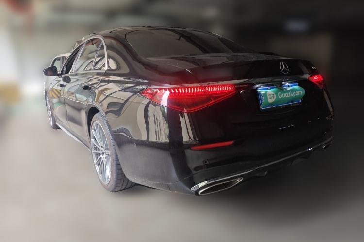 Used Mercedes-Benz S-Class 2021 S 450 L 4MATIC Rear Left 45 Deg