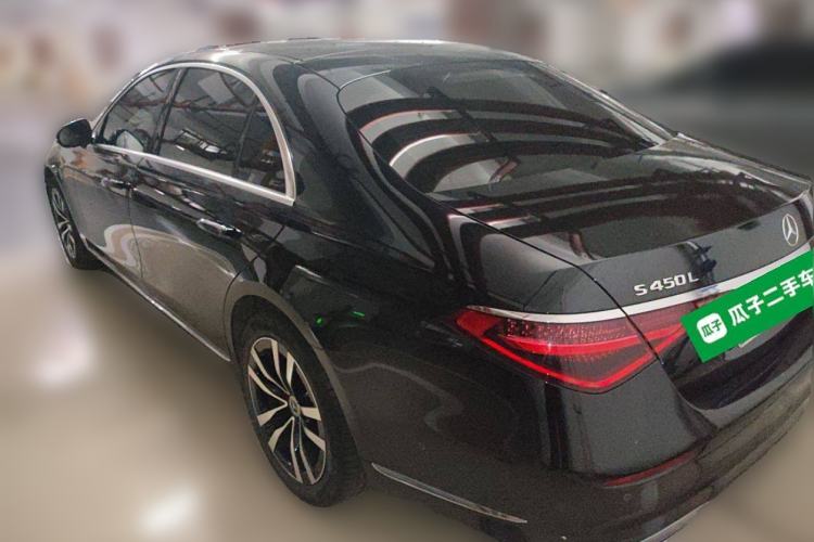 Used Mercedes-Benz S-Class 2021 S 400 L Business Model Rear Left 45 Deg