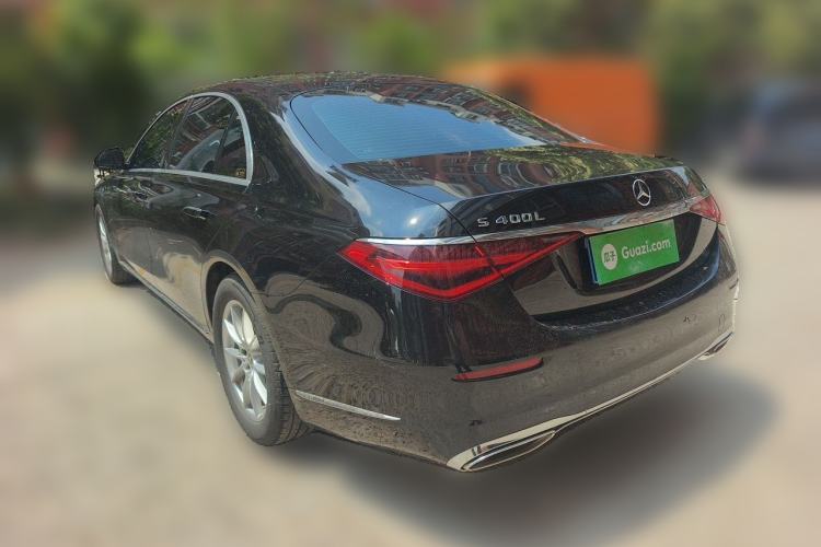 Used Mercedes-Benz S-Class 2021 S 400 L Business Model Rear Left 45 Deg