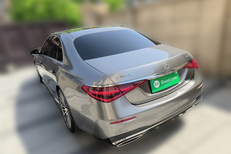 Used Mercedes-Benz S-Class 2021 S 450 L 4MATIC Rear Left 45 Deg