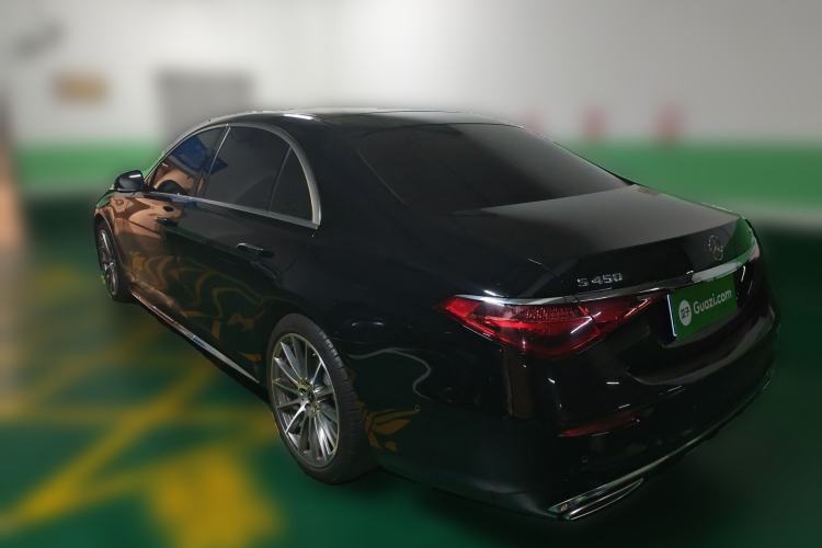 Used Mercedes-Benz S-Class 2021 S 450 L 4MATIC Rear Left 45 Deg