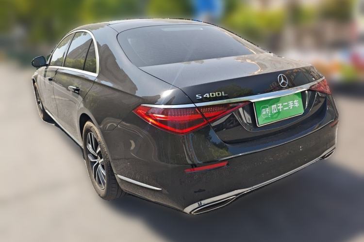 Used Mercedes-Benz S-Class 2021 S 400 L Business Model Rear Left 45 Deg