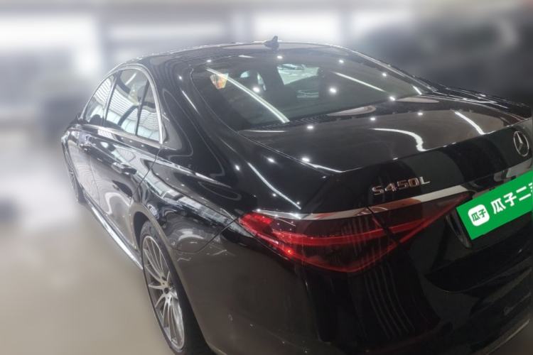 Used Mercedes-Benz S-Class 2021 Restyled S 450 L 4MATIC Rear Left 45 Deg