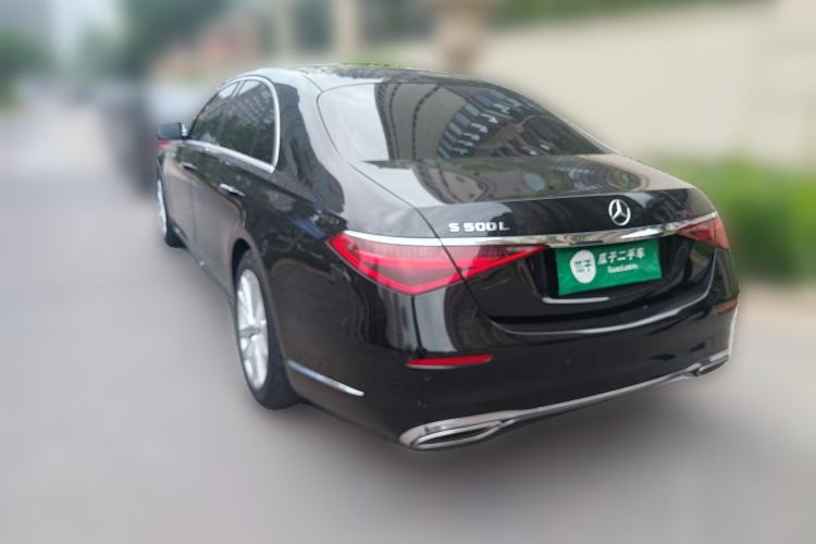 Used Mercedes-Benz S-Class 2021 Restyled S 400 L Business Version Rear Left 45 Deg