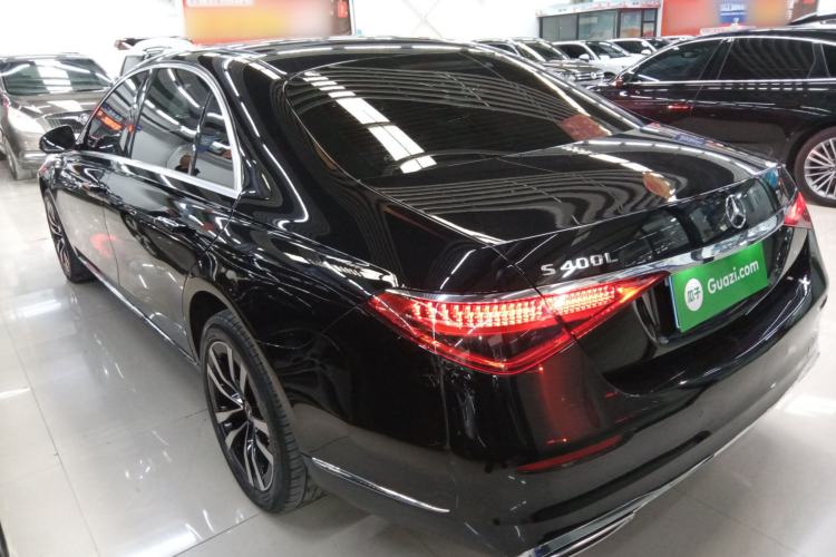 Used Mercedes-Benz S-Class 2021 S 400 L Luxury Model Rear Left 45 Deg