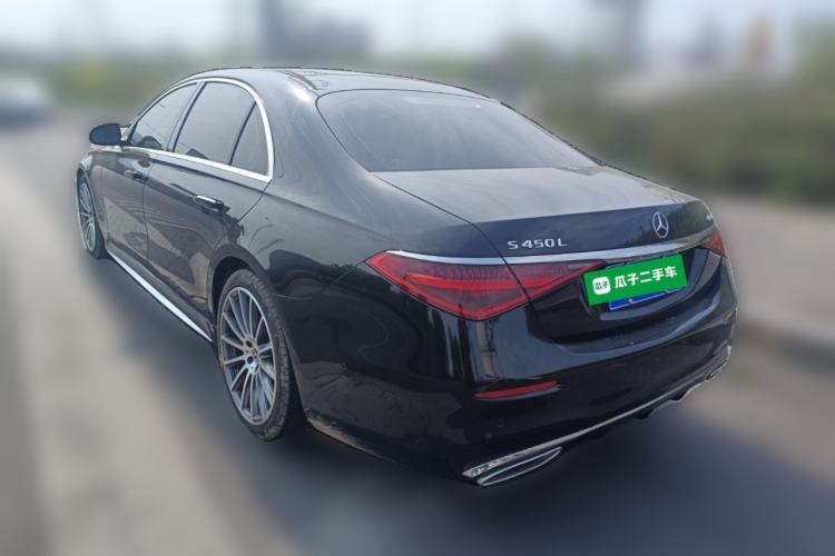 Used Mercedes-Benz S-Class 2021 S 450 L 4MATIC Rear Left 45 Deg