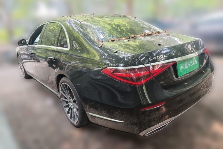 Used Mercedes-Benz S-Class 2021 S 400 L Business Model Rear Left 45 Deg