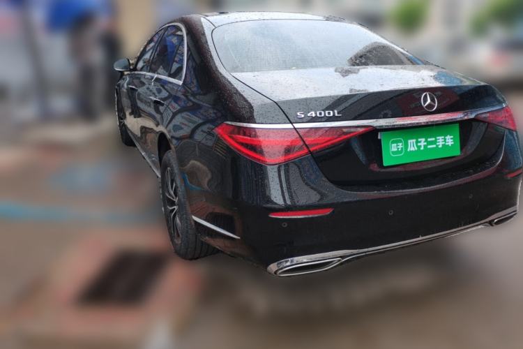 Used Mercedes-Benz S-Class 2021 S 400 L Business Model Rear Left 45 Deg