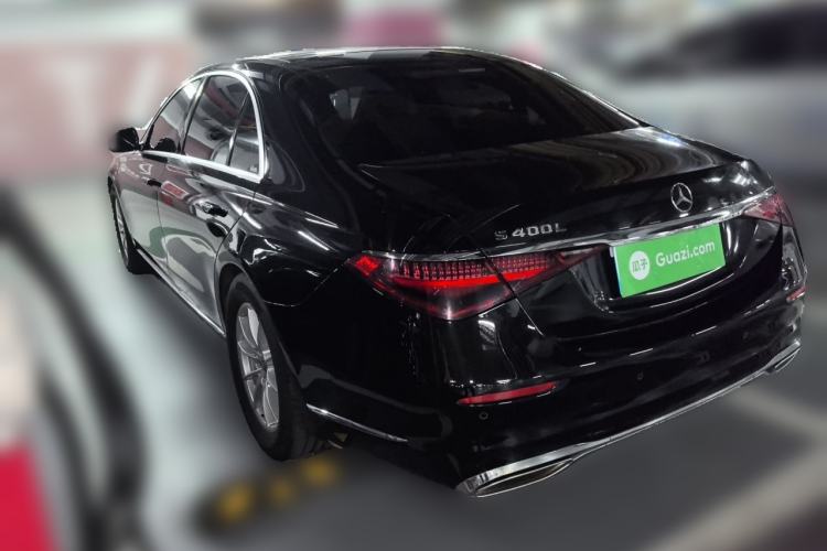 Used Mercedes-Benz S-Class 2021 S 400 L Business Model Rear Left 45 Deg