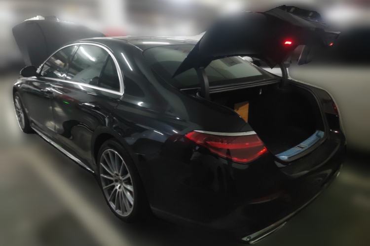 Used Mercedes-Benz S-Class 2021 Restyled S 450 L 4MATIC Rear Left 45 Deg