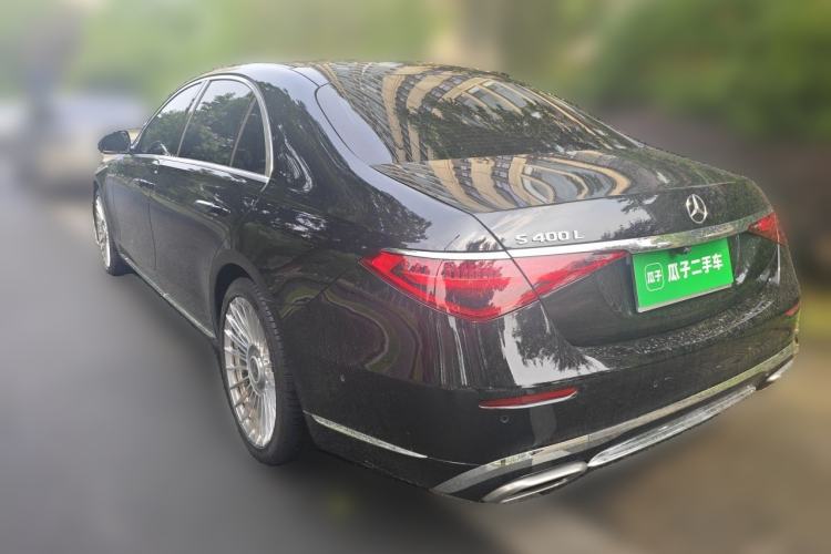 Used Mercedes-Benz S-Class 2021 S 400 L Luxury Model Rear Left 45 Deg