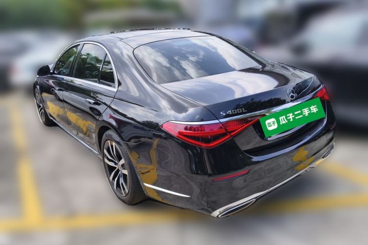 Used Mercedes-Benz S-Class 2021 S 400 L Luxury Model Rear Left 45 Deg