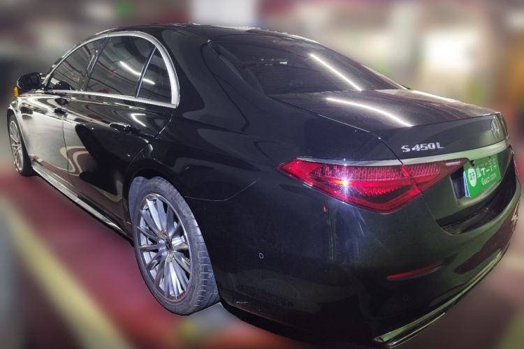 Used Mercedes-Benz S-Class 2021 S 450 L 4MATIC Rear Left 45 Deg