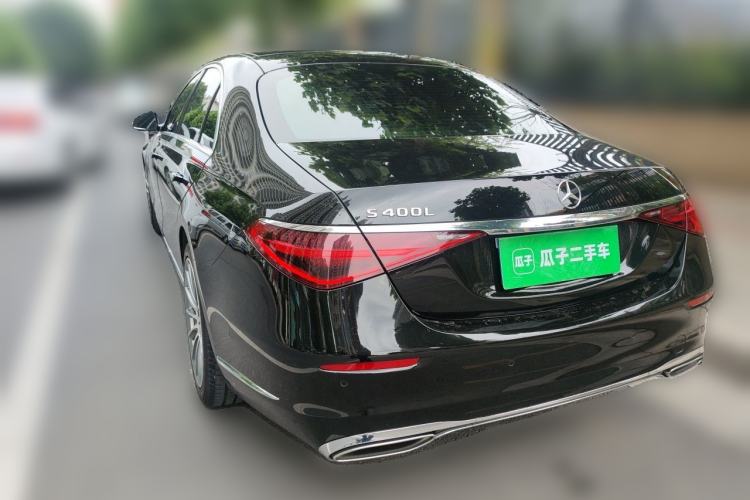 Used Mercedes-Benz S-Class 2021 S 400 L Luxury Model Rear Left 45 Deg