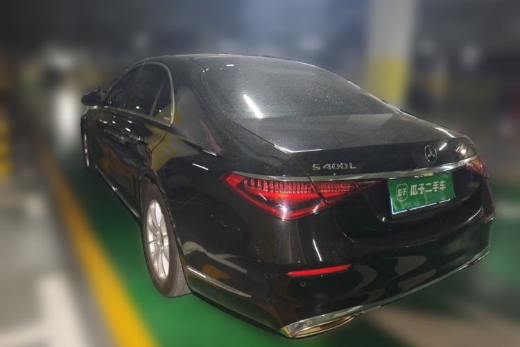 Used Mercedes-Benz S-Class 2021 S 400 L Business Model Rear Left 45 Deg