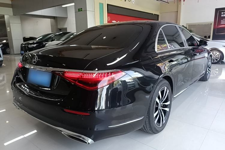 Used Mercedes-Benz S-Class 2021 Restyled S 400 L Luxury Edition Rear Right 45 Deg