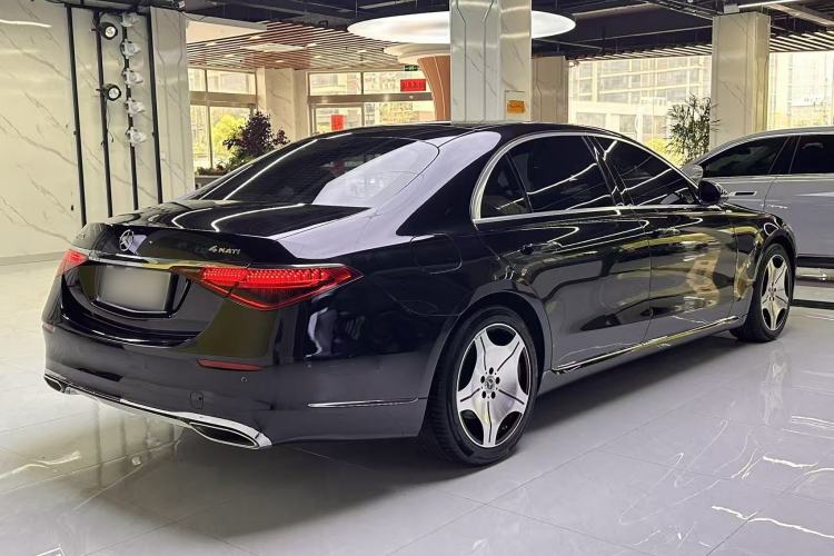 Used Mercedes-Benz S-Class 2021 S 400 L Business Model Rear Right 45 Deg
