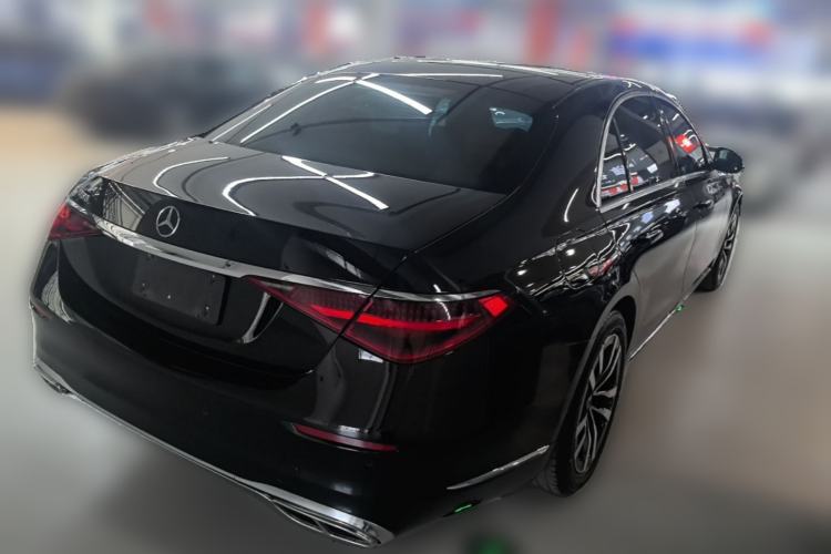 Used Mercedes-Benz S-Class 2021 S 400 L Luxury Model Rear Right 45 Deg