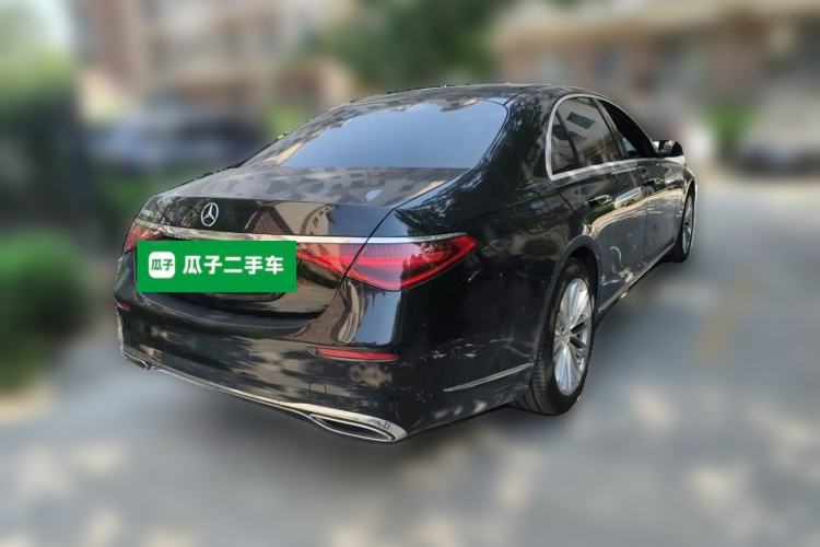 Used Mercedes-Benz S-Class 2021 S 450 L Rear Right 45 Deg