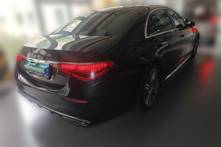 Used Mercedes-Benz S-Class 2021 S 450 L 4MATIC Rear Right 45 Deg