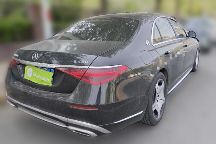 Used Mercedes-Benz S-Class 2021 S 400 L Business Model Rear Right 45 Deg