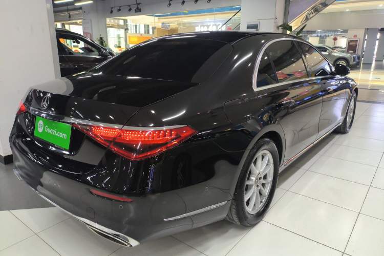 Used Mercedes-Benz S-Class 2021 S 400 L Business Model Rear Right 45 Deg