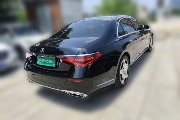 Used Mercedes-Benz S-Class 2021 S 400 L Business Model Rear Right 45 Deg