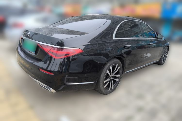 Used Mercedes-Benz S-Class 2021 S 400 L Luxury Model Rear Right 45 Deg